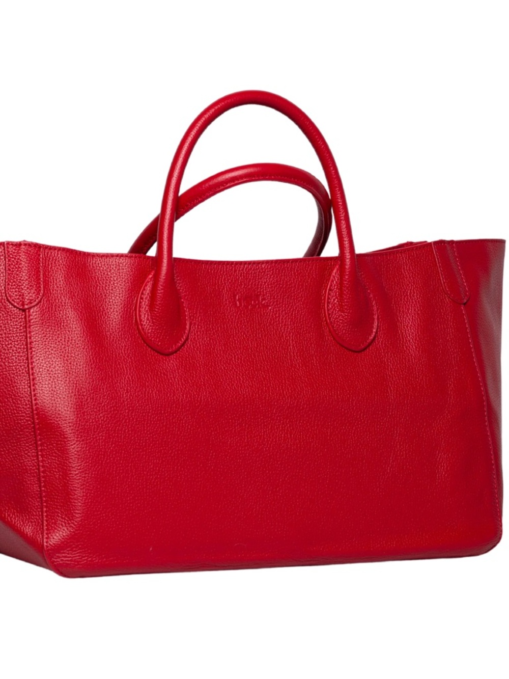 Beck Red Leather Tote Bag – Sleek Everyday Carry